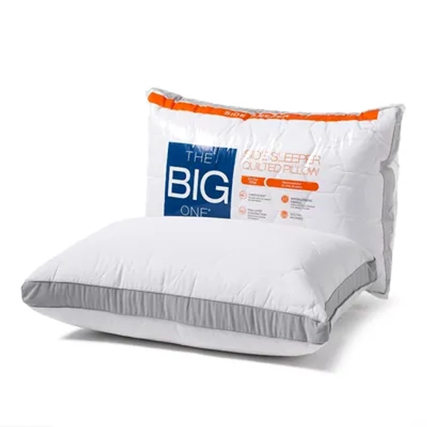 The Big One® Quilted Side Sleeper Bed Pillow, White