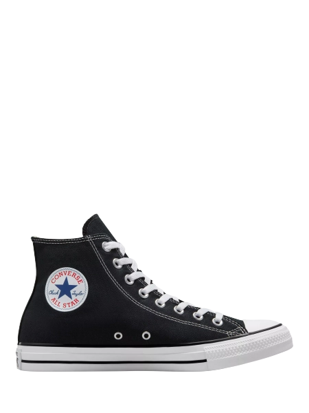 Converse Chuck Taylor All Star Canvas Hi-Top Trainers, Black