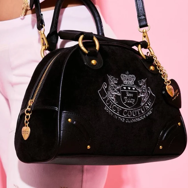 Juicy Couture Heritage Core Dome Satchel Bag
