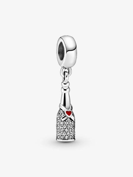 Sparkling Wine Bottle Dangle Charm