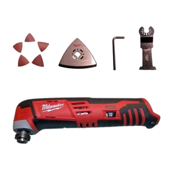 Milwaukee 2426-20 M12 Oscillating Multi-Tool – Cordless Variable Speed Multi-Function Tool for Cutting, Sanding & Scraping (Bare Tool)