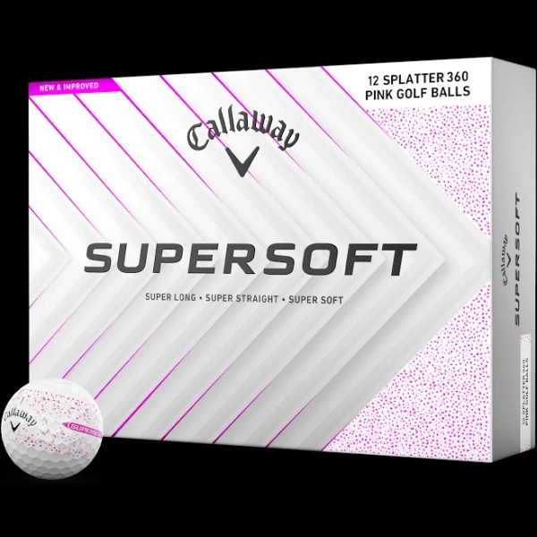 Callaway SuperSoft Splatter Golf Balls
