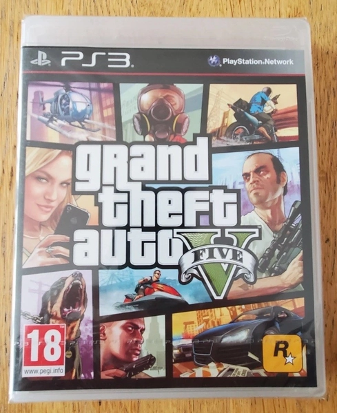 PlayStation 3 PS3 Grand Theft Auto 5 - New Factory Sealed