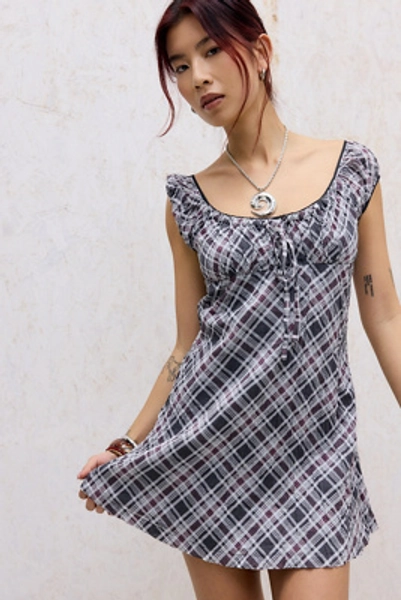 BDG Jude Check Mini Dress