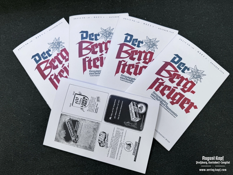Der Bergsteiger magazine Oktober 1942