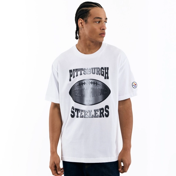 Unisex Pittsburgh Steelers Golf Wang White Cutout T-Shirt