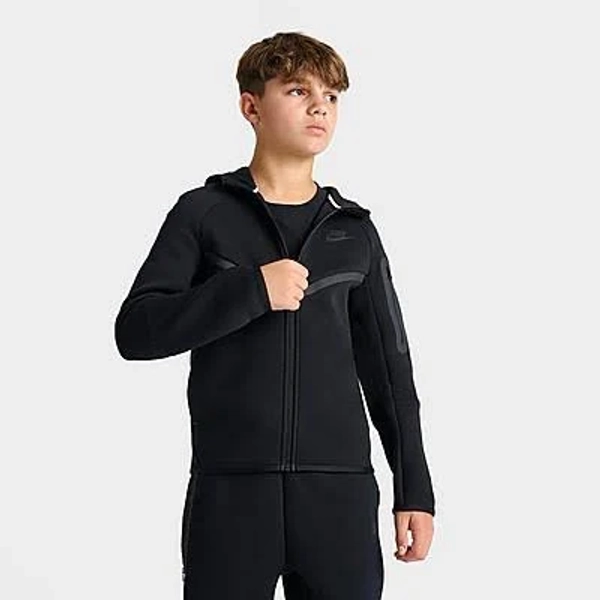 Nike Boys' Tech Fleece Full-Zip Hoodie