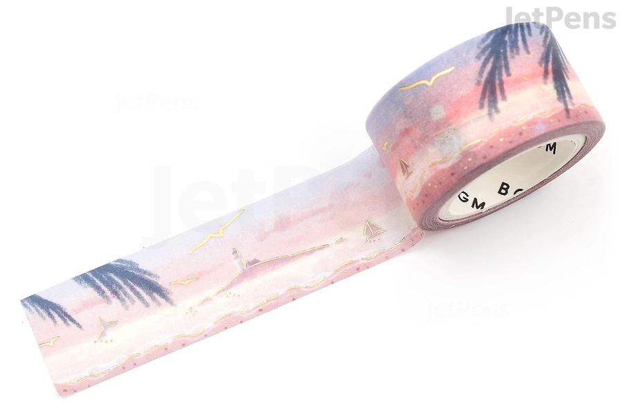 BGM Washi Tape - Fantasy View - Sunset Seaside - 20 mm x 5 m