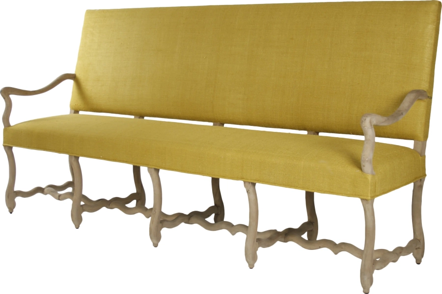 Veronike Silk Upholstered Bench