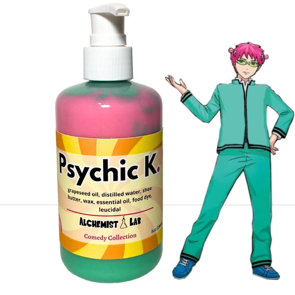 Psychic K Anime Lotion – Lightweight Cherry Limeade Moisturizer, Fast-absorbing Skincare - Etsy