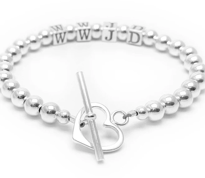 Sterling Silver First Communion Confirmation Bracelet