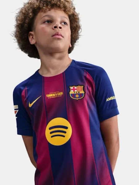 Nike Kids Youth FC Barcelona Home Jersey 25/26
