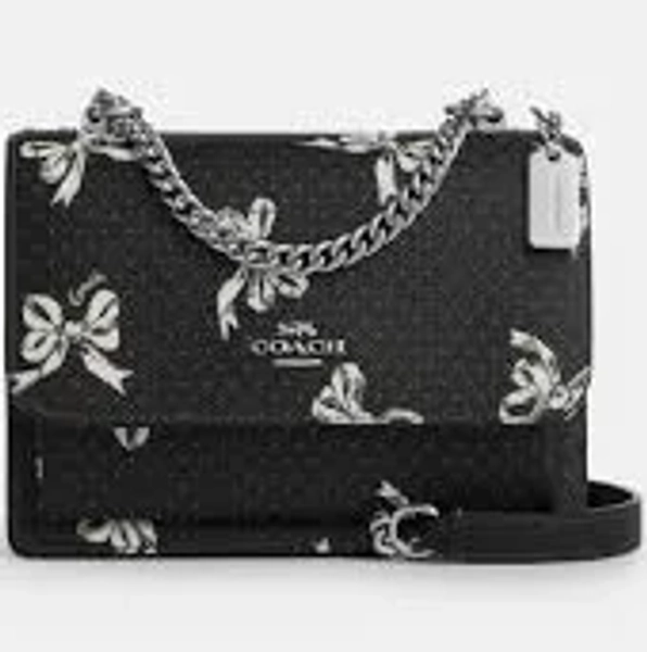 Coach Women's Mini Klare Bow Print Crossbody Bag