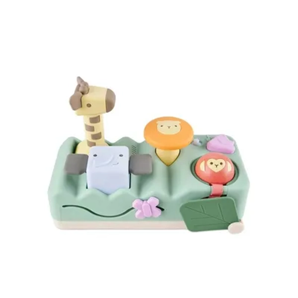 Skip Hop Geometric Wonders 2-in-1 Pounding Bench Toys, 3m+ - 2pc