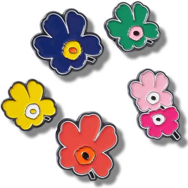 Crocs Marimekko Jibbitz 5-Pack Shoe Charms
