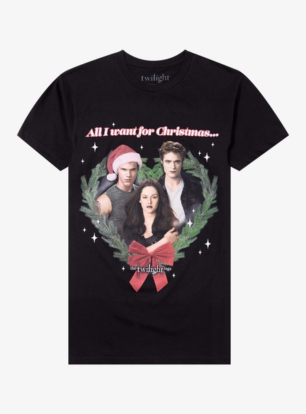 The Twilight Saga Christmas Trio T-Shirt