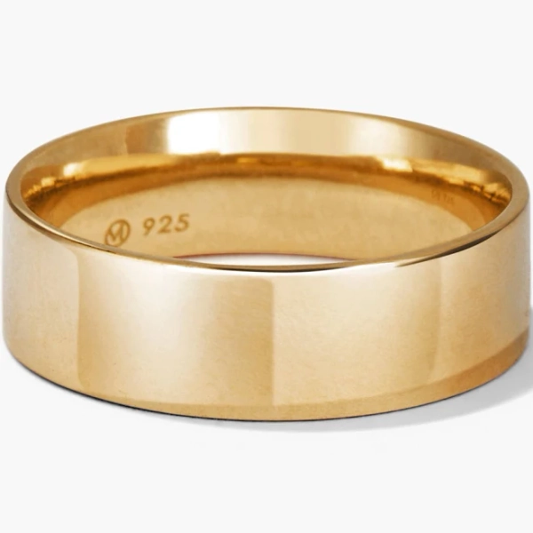 Mejuri Gold Vermeil Stackable Rings: Daily Stacker Ring