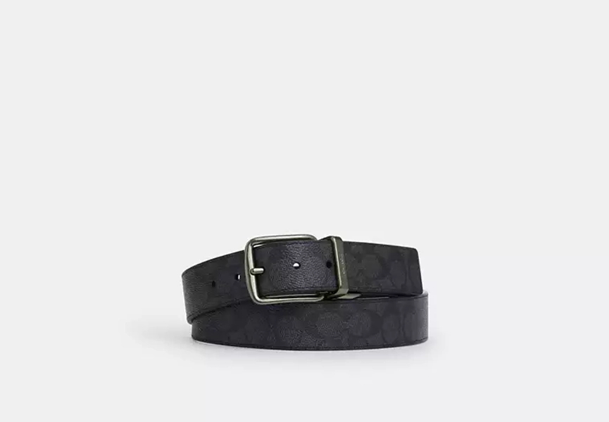 Harness Buckle Cut-To-Size Reversible Belt, 38 Mm