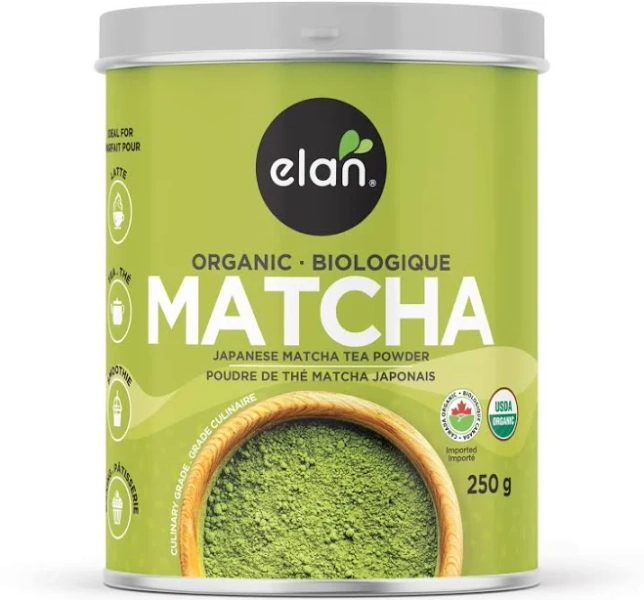 Elan Organic Matcha Green Tea Powder