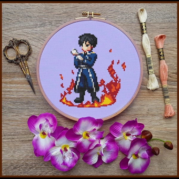 Anime Cross Stitch Pattern, Japan Cross Stitch Pattern, Manga Cross Stitch, Pixel Cross Stitch, Cute Cross Stitch, Kawaii Cross Stitch PDF