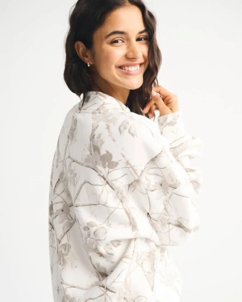 Abercrombie & Fitch Women's Sunday Mockneck Crew