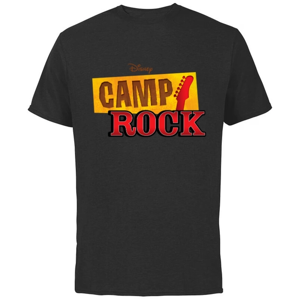 Disney Channel Camp Rock - Short Sleeve Cotton T-Shirt for Adults - Customized-Black - Walmart.com