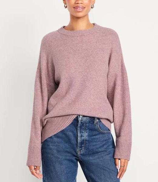 Old Navy Women's Sosoft Crew-Neck Tunic Sweater