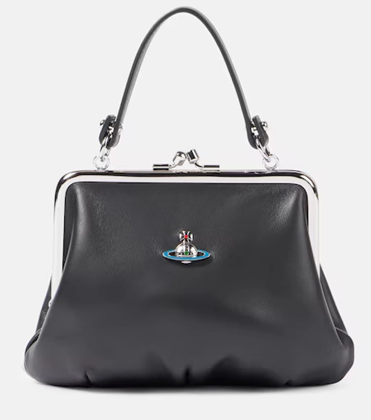 Granny Frame leather tote bag