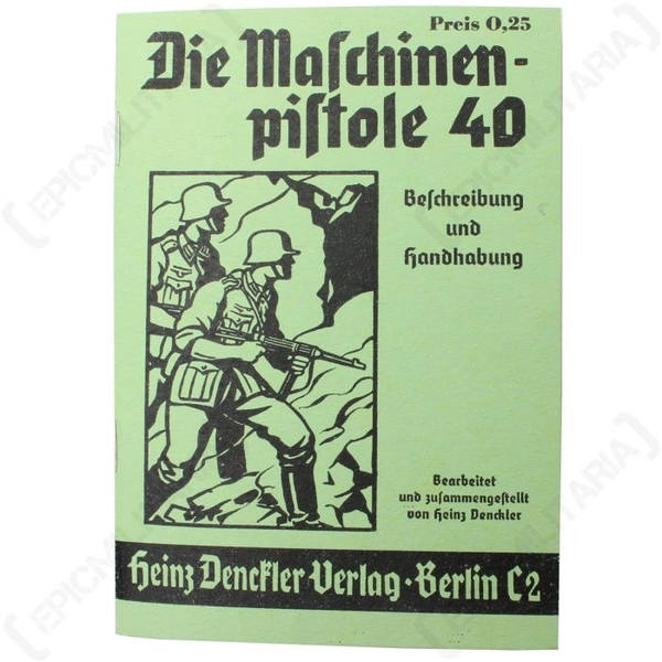 German MP38-40 Manual