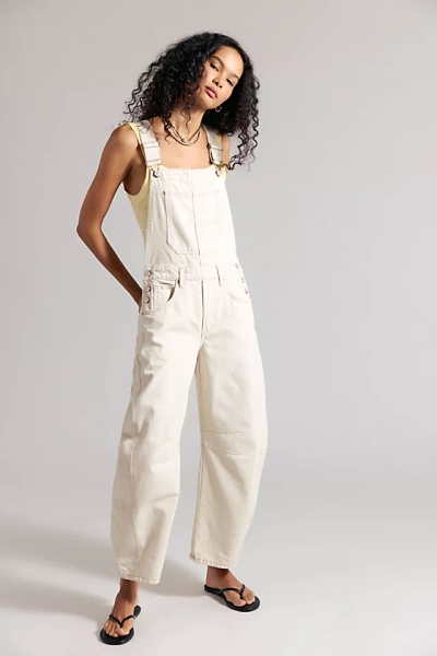 We The Free Good Luck Barrel Overalls