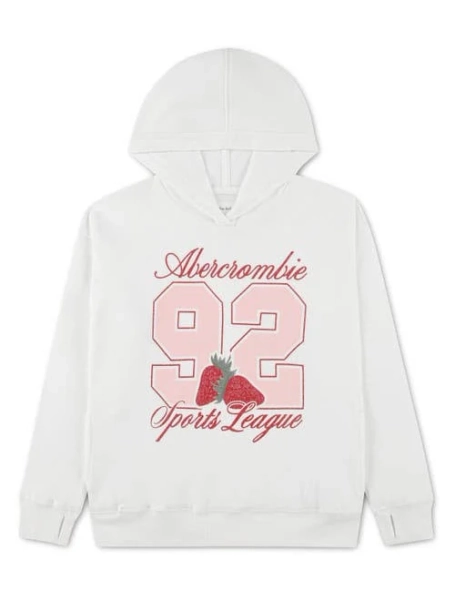 Abercrombie Kids Girls' Strawberry Hoodie