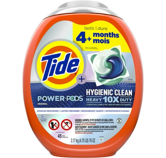 Tide Hygienic Clean Heavy Duty Power Pods Laundry Detergent