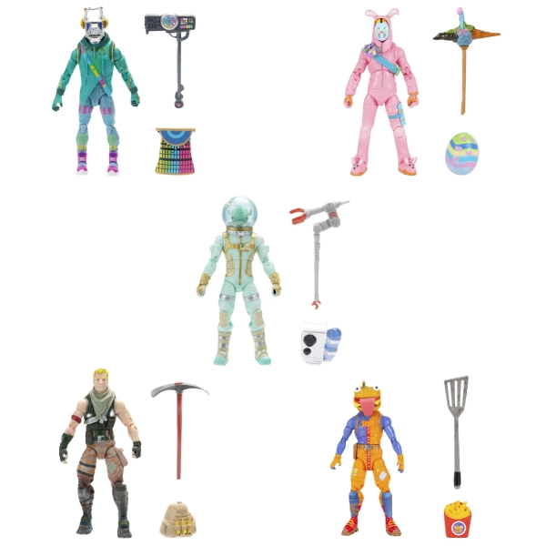 Fortnite Legendary Series 6", 5 Figure Pack with 6 Virtual Item Codes | Costco