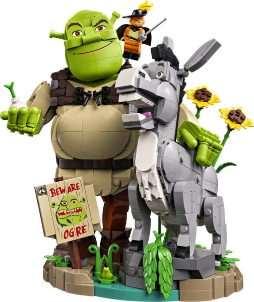 72423 LEGO® Shrek Şrek, Eşek ve Çizmeli Kedi