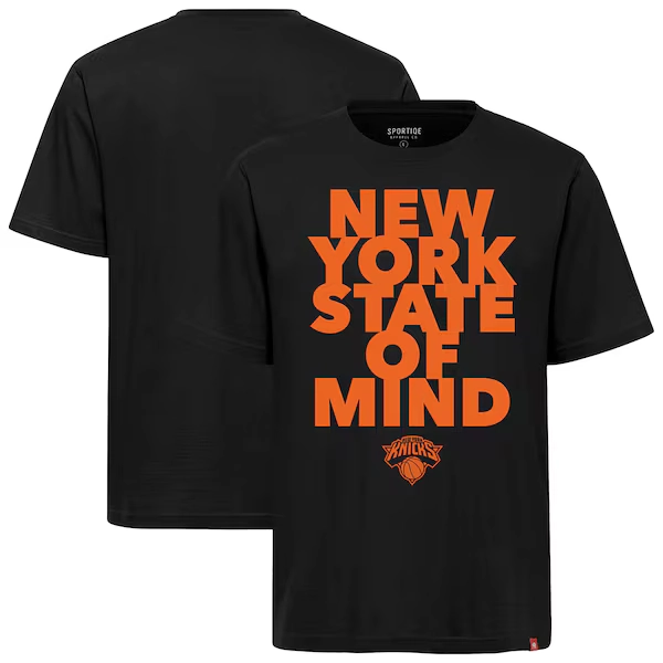 Unisex New York Knicks Sportiqe Black Duke T-Shirt