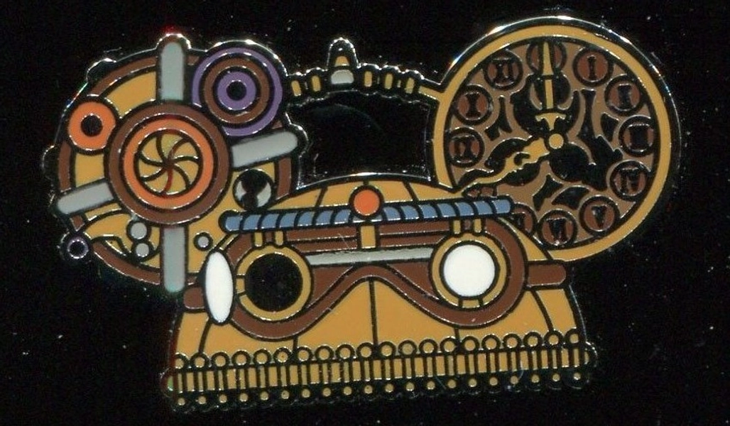 Ear Hat Mystery Collection - Series 2 - Steampunk Clock | PIN 1819