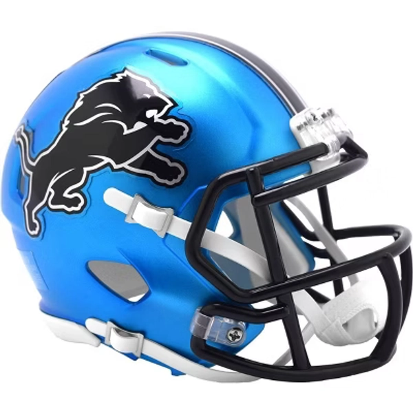 NFL Detroit Lions Speed Mini Helmet: Sports Memorabilia Replica