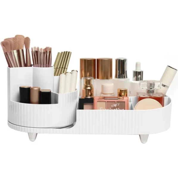 Zackarie Plastic Makeup Organizer Latitude Run Finish