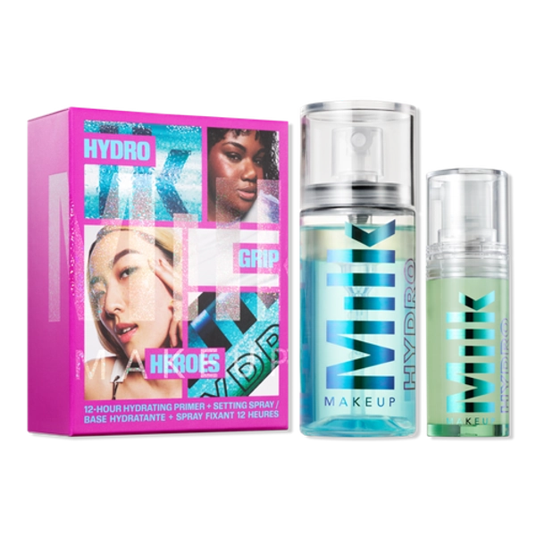 Hydro Grip Heroes Mini Makeup Primer & Setting Spray Duo