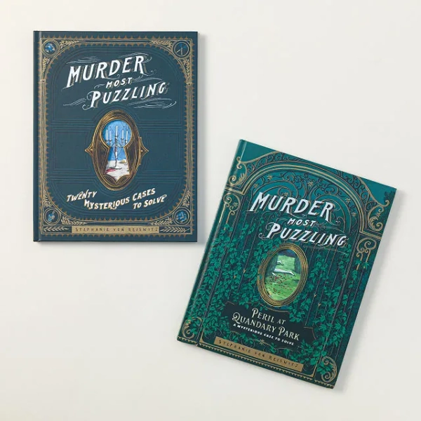 Murder Mystery Puzzle Book