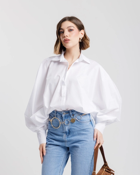 Camicia manica ampia