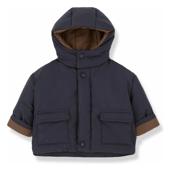 Oskar down jacket | Navy blue