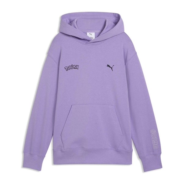 PUMA × Pokémon: Espeon Relaxed Pullover Hoodie - Youth
