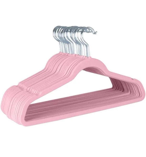 Laura Ashley 25 Pack Slim Velvet Hangers