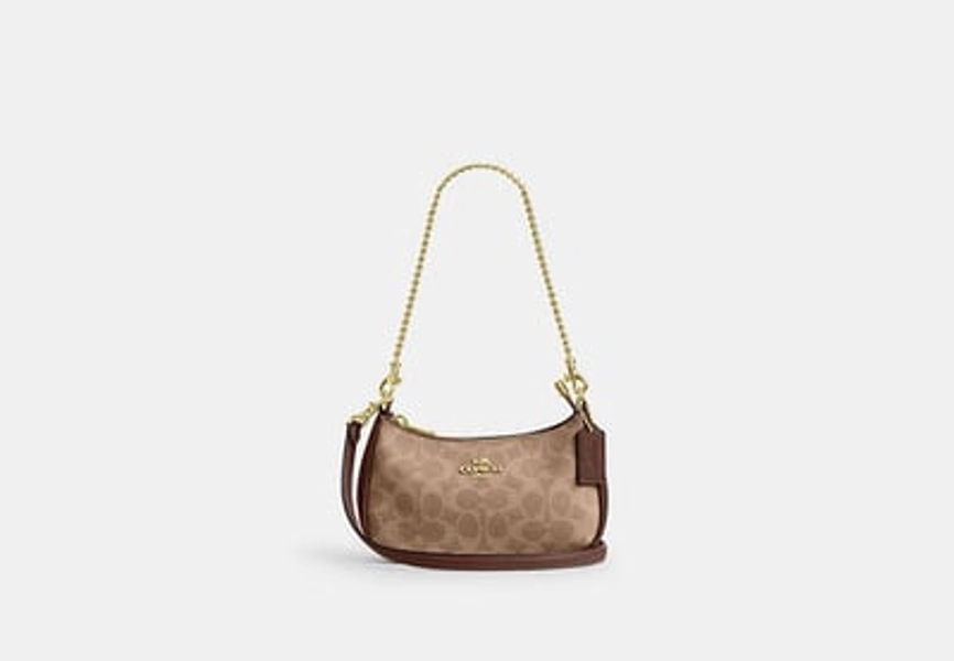 Teri Mini Crossbody Bag In Signature Canvas