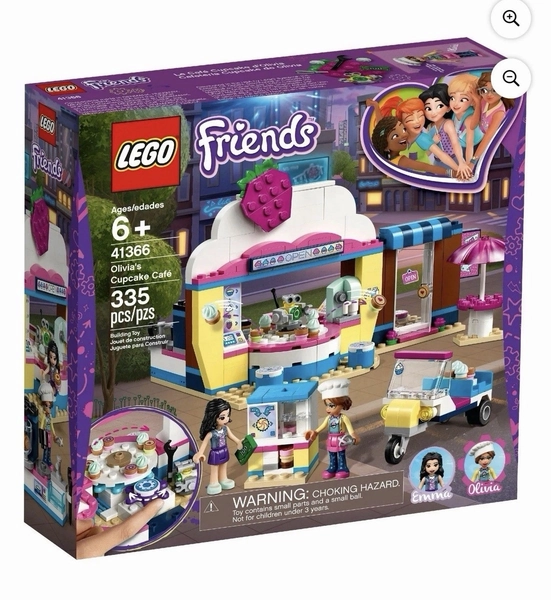 Retired LEGO Friends Set 41366 Olivia's Cupcake Cafe New &amp; Factory Sealed