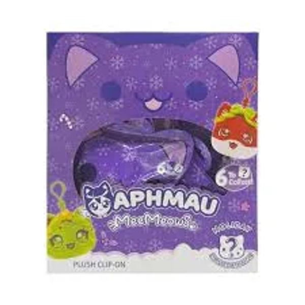 Aphmau Mystery Meemeow Holiday Plush Clip-On Each