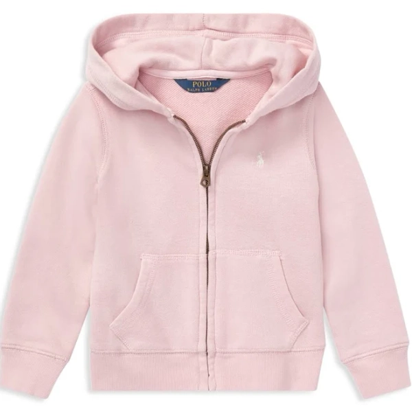 Polo Ralph Lauren Girls French Terry Zip-Up Hoodie
