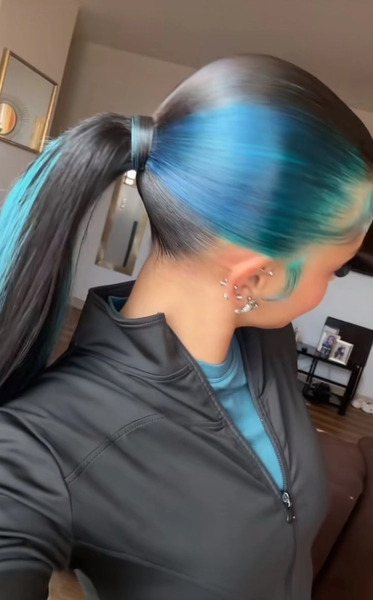 Pin by Notheaven on Hair | Dyed hair, Long hair styles, Dyed hair blue
