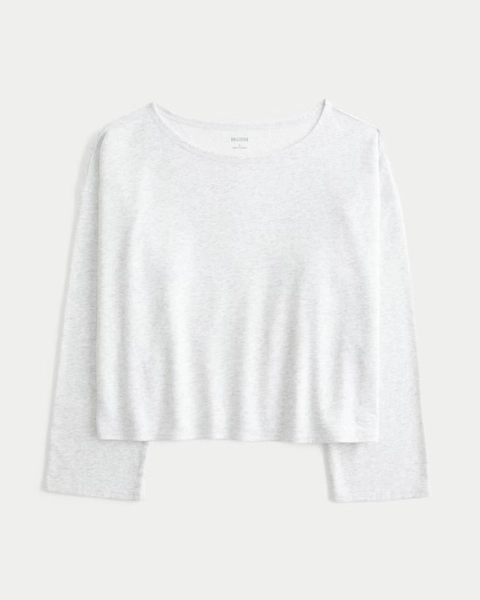 Easy Off-the-Shoulder Sweatshirt